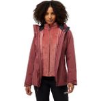 Jack Wolfskin Rotwand 3ın1 Kadın Outdoor Ceketi A60333 - Koyu Pembe