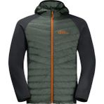 Jack Wolfskin Routeburn Pro Hybrid Erkek Outdoor Mont - XL - Haki