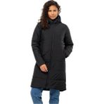 Jack Wolfskin Siyah Kadın Kapüşonlu Mont Deutzer Coat W