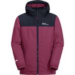 Jack Wolfskin Snowcurl 3ın1 Çocuk Outdoor Montu - 8 - 10 Yaş - Fuşya