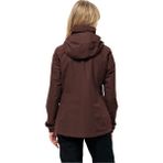 Jack Wolfskin Stormy Point 2L Bordo Kadın Outdoor Ceketi 1111202-2866