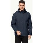 Jack Wolfskin Stormy Point 2L Jkt M Erkek Outdoor Ceket 1111142_1010 - Siyah