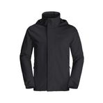 Jack Wolfskin Stormy Point 2L Jkt (Su ve Rüzgar Geçirmez) Erkek Outdoor Montu Siyah