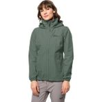 Jack Wolfskin Stormy Point 2L Kadın Su Geçirmez Outdoor Montu 1111202-4311 - XS - Haki