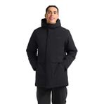 Jack Wolfskin Su Geçirmez Mont, XL, A65022_6000, Siyah, Erkek