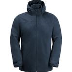 Jack Wolfskin Taubenberg 3in1 Erkek Outdoor Mont 1115311-1010 - Night Blue
