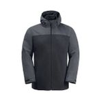 Jack Wolfskin Taubenberg 3in1 Erkek Outdoor Mont 1115311-6350 - 2XL - Phantom