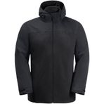Jack Wolfskin Taubenberg 3IN1 Jacket Mont Siyah