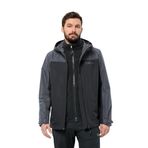 JACK WOLFSKIN TAUBENBERG 3IN1 JKT M Erkek Ceket phantom L