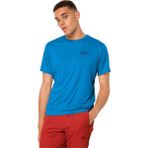Jack Wolfskin Tech Erkek T-Shirt 1807071 - Brilliant Blue