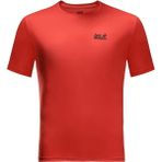 Jack Wolfskin Tech Erkek T-Shirt Kırmızı - renk
