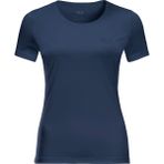 Jack Wolfskin Tech T Kadın T-Shirt - Lacivert