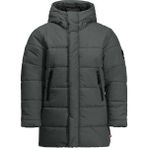 Jack Wolfskin Teen Insulated Long Çocuk Outdoor Mont - 10 - 12 Yaş - Yeşil