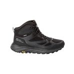 Jack Wolfskin Terraventure Texapore Mid M Black Erkek Bot
