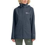 Jack Wolfskin TRAILTIME 2L JKT W Kadın Outdoor Ceketi, midnight sky, L