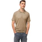 Jack Wolfskin Travel Erkek Polo Tişört 1809721TR - Bej - M
