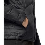 Jack Wolfskin Tundra Do Hoody Kadın Siyah Outdoor Ceketi - M