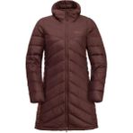 JACK WOLFSKİN TUNDRA DOWN COAT 1207751-2866 KADIN MURDUM Mont&Ceket - XS - Bordo