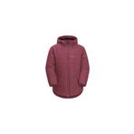 Jack Wolfskin Unısex Çocuk Outdoor Montu Solyd Ins Pembe Su Itici