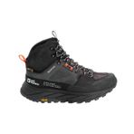 Jack Wolfskin Unisex Terraquest Texapore Mid W yürüyüş ayakkabısı, Phantom, 39.5 EU