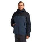 Jack Wolfskin Wild Places 3in1 Ceket, S, A65257, Midnight Sky, Erkek