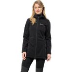 Jack Wolfskin Windhain Coat W Kadın Mont 1307781 - Haki - Siyah