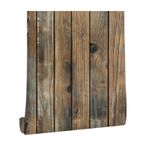 jackfru Kendinden yapışkanlı duvar kağıdı, 3D duvar çıkartması, vintage, tuğla, taş duvar kağıdı, 45 cm x 6 m, dekoratif çıkartma, mobilya, mutfak, pencere pervazı, dolap için, su geçirmez duvar kağıdı (Vintage renkler 3