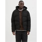 Jack&jones 12283517 Jjglobal Puffer Jacket Black Erkek Mont - Siyah - XL