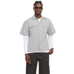 JACK&JONES Erkek JCOALTITUDE SS Büyük Beden SN Gömlek, High-Rise, S, Yüksek bel., S