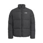 Jack&Jones Erkek JJMAX Puffer Mont – Siyah, Dik Yaka, Su Geçirmez, Regular Fit, Kışlık Şişme Mont