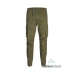 JACK&JONES Erkek Jogger Pantolon, Olive Night, XS