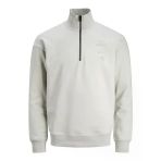 Jack&Jones Erkek Minimalist Yarım Fermuarlı Uzun Kol Sweatshirt