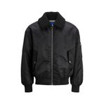 JACK&JONES Erkek Oversize Ceket, Siyah, M