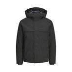 JACK&JONES Erkek Oversize Ceket, Siyah, XXL