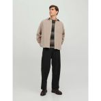 Jack&Jones Erkek Oversize Kadife Gömlek - Uzun Kol - Minimalist