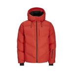 JACK&JONES Erkek Oversize Mont, Tomato Kırmızı, XXL