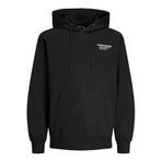 Jack&jones Hood Aero Erkek Siyah Kapüşonlu Sweatshirt Siyah M