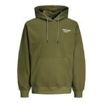 Jack&jones Hood Aero Erkek Yeşil Kapüşonlu Sweatshirt Yeşil S