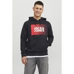 Jack&Jones Jack Jones Erkek Sweatshirt 12233599 BLACK