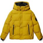 Jack&Jones Jack Jones Jcoalpha Puffer Jnr Çocuk Günlük Mont 12262162-GOLDEN-PALM Sarı
