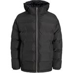 Jack&Jones Jack Jones Jorgene Puffer Jacket Blk Erkek Günlük Mont 12215443-BLACK Siyah