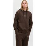 Jack&Jones Jack & Jones Soho Erkek Kahverengi Sweatshirt (12278789-DLS)