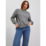 Jack&Jones Jjxx Kadın Oversize Örgü Kazak - Günlük Stil