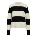 Jack&Jones Jjxx Minimalist Çizgili Uzun Kol Crop Kazak - Günlük Şıklık