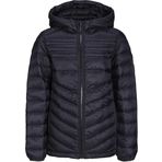 JACK&JONES JUNIOR Erkek Çocuk JJEHERO Şişme Kapüşon NOOS JNR Ceket, Siyah/Detay: Düz, 140