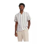 Jack&Jones Minimalist Çizgili Erkek Kısa Kol Gömlek - Yazlık Günlük