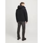 Jack&Jones Minimalist Kapüşonlu Oversized Erkek Mont - Günlük Kullanım
