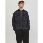 Jack&Jones Minimalist Uzun Kol Kareli Erkek Gömleği - Günlük Stil