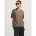 Jack&Jones Oversize Kısa Kol Erkek Gömlek - Minimalist & Rahat