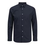 JACK&JONES PLUS Erkek Jjjoe Ls Plain Ps Tişört, lacivert blazer, 3XL Große Größen